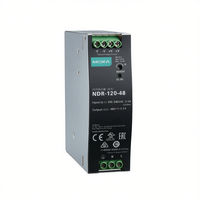 Convertisseur AC/DC Moxa Ndr-120-48 100-240Vac vers 48Vdc 2.5A Montage sur rail DIN