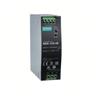 Convertidor de Corriente CA/CC Moxa NDR-120-48, 100-240 VCA a 48 VCC 2.5 A, Montaje en Riel DIN - Product Image 2