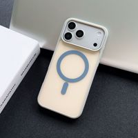 Coque de téléphone magnétique en PC rigide mat effet peau, antichoc et givrée, pour iPhone 18 17 Pro Max 16 Pro 15 14