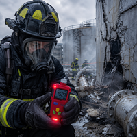 Détecteur de gaz VOC à aspiration par pompe PID, moniteur de VOC portable, anti-explosion, étanche, anti-poussière, triple alarme, écran LCD