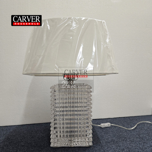 Lámpara de mesa de cristal francés de alta calidad, hecha a mano, de cristal para dormitorio, decoración de cristal, luz estilo Baccarat. - Product Image 3