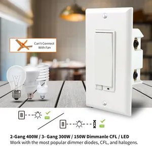 Z-Wave US Dimmer Wireless Switch Electrical Smart Switch High Quality Intelligent Wall Dimmer Light Switch Smart Home Automation