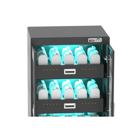 Equipo educativo 3D, auriculares Med VR, 40 bahías, 30W, armario de carga rápida de 30W, carrito de carga, casillero de carga para teléfono móvil