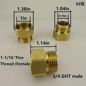 Adaptateur Bibcocks avec joints pour filetages fins de 1-1/16 pouce, environ 3,8 cm - Product Image 4