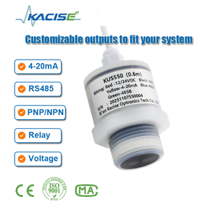 KUS550 <span class=keywords><strong>Ultrasonic</strong></span> Nível Sensor Alta Precisão Nível Medição Instrumento - Product Image 2