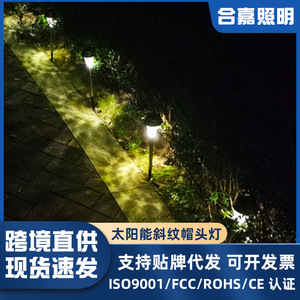 Lampe solaire de jardin Hejia, extérieure, étanche, à induction, pour pelouse, 6 à 12h d'éclairage, pour cour, jardin, usage décoratif - Product Image 6