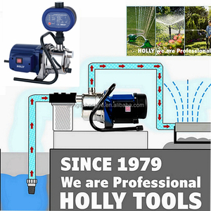 Thép không gỉ 1HP thông minh điều khiển áp suất tự động tự động chuyển cống bơm thủy lợi 4 bar 800W nông giếng nước vườn bơm - Product Image 4