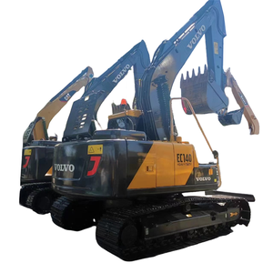 Petite pelleteuse d'occasion domestique Volvo 140 EC140 de haute qualité bon marché 14 tonnes EC140D mini pelleteuse hydraulique à vendre - Product Image 1