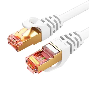 Stock Cable PVC S/FTP 26AWG Cat6a Cat7 Network Cable