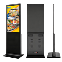 Kiosco Inteligente para Interiores con Pantalla Táctil LCD de 75 Pulgadas, Sistema de Gestión de Contenido Basado en la Nube, Señalización Publicitaria