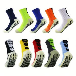 Chaussettes de football Crew Youth Outdoor Sports antidérapants Serviette respirante Bas Absorbant la sueur Polyester à séchage rapide résistant à l'usure - Product Image 1
