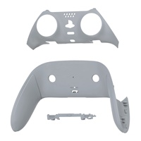 EXtremeRate Coque de garniture décorative personnalisée en haut et en bas Couvercle de plaque avant et arrière pour contrôleur PS5 Edge