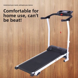 <span class=keywords><strong>Tapis</strong></span> roulant électrique domestique, petit, silencieux, multifonctionnel, portable, avec amortissement des chocs, pliable, moteur 1,5 CV, programmes d'exercices - Product Image 3