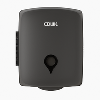 Dispenser Tisu Gulung Otomatis CDWK Model Tempel Dinding dengan Pemotong Kertas dan Kunci Anti Maling CD-8110