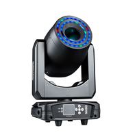 DMX512 IP20 150W RGB Beam Spot Gobo avec effet d'anneau LED pour éclairage de scène, fête, KTV, événement, club, DJ, mariage