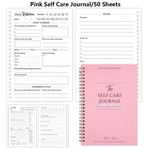 Spiral Daily Mood Log A5 Planificateur pour la guérison émotionnelle Pleine conscience Amour de soi Soulagement de l'anxiété et de la <span class=keywords><strong>d</strong></span>épression Couverture en papier à couverture rigide - Product Image 6