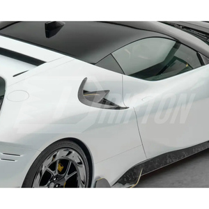 สเกิร์ตช่องระบายอากาศด้านข้างด้านหลังสไตล์สปอร์ตสำหรับ Ferrari SF90 Stradale และ Spider - Product Image 4
