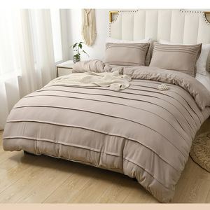 Set di lenzuola in raso piumino di lusso piumino Set lenzuola <span class=keywords><strong>e</strong></span> copripiumino - Product Image 6