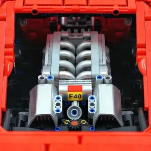 4026 pièces – Édition technique LOX 140629 – Blocs de construction – Jouet de construction – Modèle de supercar – Jouet de course pour adultes à haute difficulté - Product Image 5