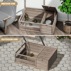 <strong>Tortoise</strong> Turtle <strong>House</strong> for Gecko Lizard Snake Big Enclosure - Product Image 4