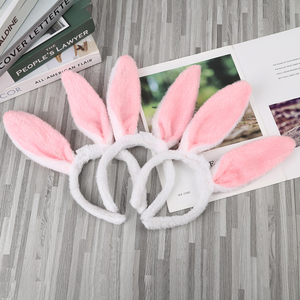 Diadema <span class=keywords><strong>de</strong></span> Conejo <span class=keywords><strong>de</strong></span> Peluche con Luces LED para Disfraces, Accesorio para Fiestas, Diadema <span class=keywords><strong>de</strong></span> Orejas <span class=keywords><strong>de</strong></span> Conejo, Accesorio <span class=keywords><strong>de</strong></span> Pascua - Product Image 3