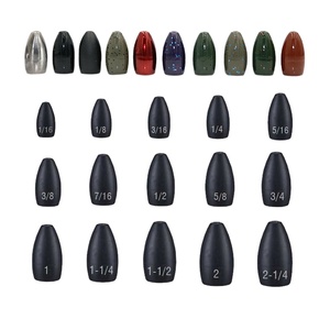 Pesos de Pesca de Tungstênio para Pesca, Pesos de Pagoda, Cheburashka, Drop Shot, Worm Flipping - Product Image 3