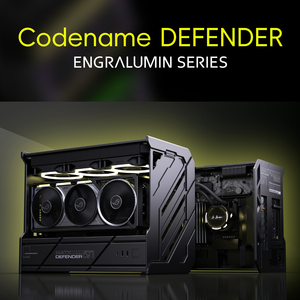 RGB Fan Cube trường hợp ba mặt kính giữa tháp hợp kim nhôm chơi game <span class=keywords><strong>PC</strong></span> Tủ MicroATX Yếu tố hình thức trong kho - Product Image 2