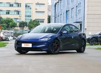 Auto Eléctrico Tesla Modelo 3, SUV Eléctrico Puro de Alta Velocidad, Tracción Delantera, Frenado Electromagnético, Auto EV, Volante a la Izquierda, Embalaje Estándar para Exportación, Económico