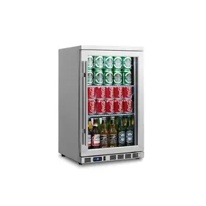 상업용 미니 디스플레이 Congeladora 상업용 캔 음료 및 맥주 용 와인 쿨러 냉동고 냉장고