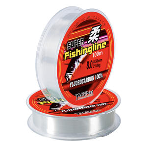 Vente en gros de 100 mètres de ligne de pêche en monofilament transparent en nylon solide revêtement fluorocarbone pour lac et rivière <span class=keywords><strong>Streaming</strong></span> - Product Image 2