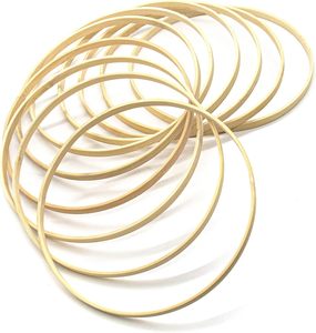 Anneaux <span class=keywords><strong>en</strong></span> bambou <span class=keywords><strong>pour</strong></span> attrape-rêves de 8 pouces Anneaux <span class=keywords><strong>en</strong></span> <span class=keywords><strong>macramé</strong></span> <span class=keywords><strong>pour</strong></span> attrape-rêves DIY Craft - Product Image 1