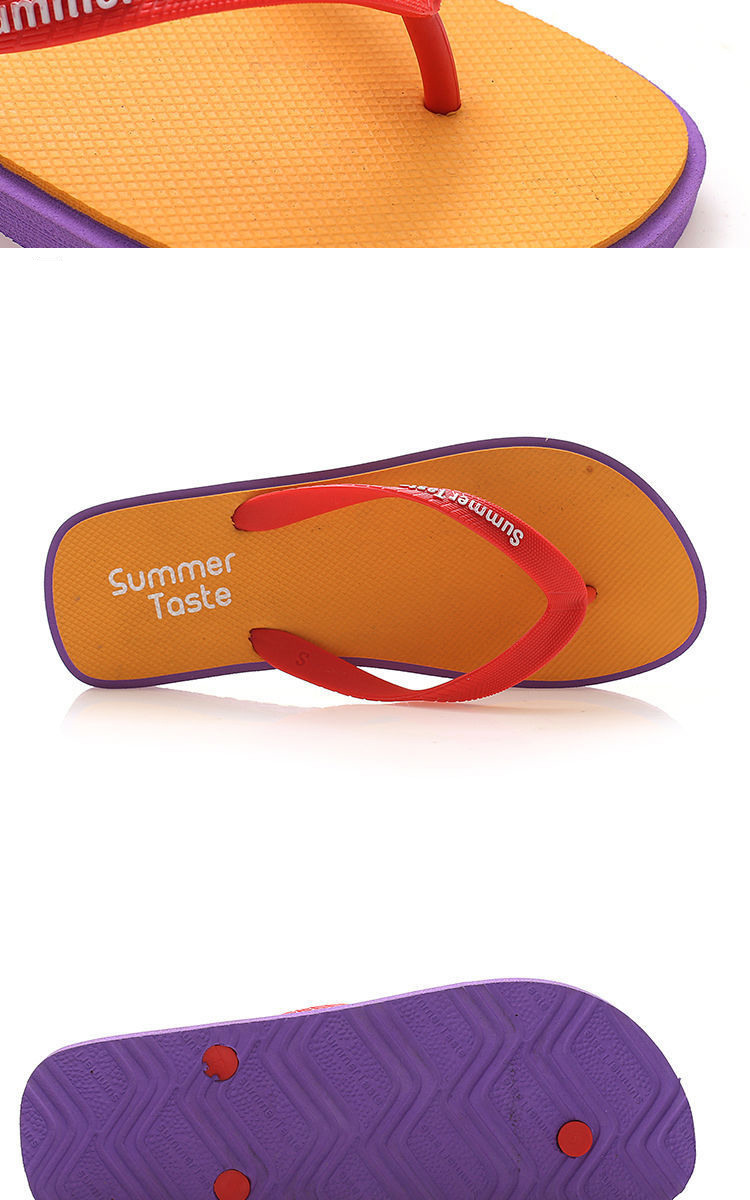 Fashion Korean Outdoor Flip-flops Slippers PVC Rubber Men Filp Flops Custom