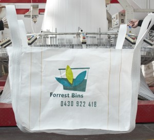 6 yard 8 yard 1 tonnellata big use skip super sack heavy duty appaltatore sabbia ghiaia jumbo PP fibc dumpster waste bag per l'imballaggio - Product Image 3