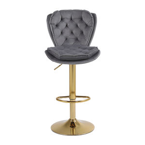 <span class=keywords><strong>Chaise</strong></span> <span class=keywords><strong>de</strong></span> bar <span class=keywords><strong>de</strong></span> petit-déjeuner rotative moderne <span class=keywords><strong>Chaise</strong></span> <span class=keywords><strong>de</strong></span> salle à manger stable en métal avec tissu réglable pour usage domestique Utilisation hôtelière abordable - Product Image 5