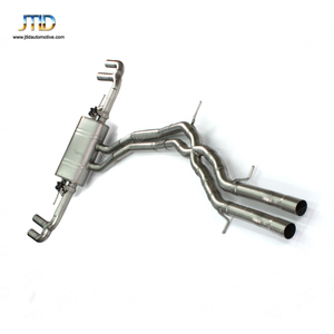 JTLD Hot Sell Système d'échappement sport catback haute performance en acier inoxydable 304 pour <span class=keywords><strong>Porsche</strong></span> <span class=keywords><strong>Cayenne</strong></span> 2019 V6 3.0 - Product Image 6