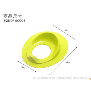 Siège de toilette pour bébé en plastique bleu vert violet, siège de toilette pour tout-petit, pour l'apprentissage de la propreté des nourrissons et des enfants - Product Image 2