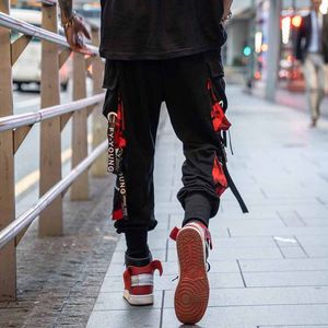 <span class=keywords><strong>Salopette</strong></span> <span class=keywords><strong>Homme</strong></span> Automne Hiver Coupe Ample Hip Hop Taille Mi-Haute Jambes Larges Multi-Poches Velours Épais - Product Image 4