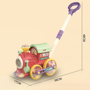 2025 Children's Outdoor Tram Bubble Train <strong>Toy</strong> Bubble Blower Fun Automatic Bubble Blower <strong>Lawn</strong> <strong>Mower</strong> <strong>Toy</strong> with Light and Music - Product Image 6