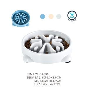 25 anos fabricante pet suprimentos por atacado, <span class=keywords><strong>silicone</strong></span> durável, quebra-cabeça lenta do cão, alimentador, tigela - Product Image 3