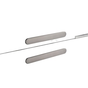 Nordic Style Cabinet Door Handle Zinc Alloy Bar Shape Minimalist Design Durable Plated Surface For Furniture - Product Image 5