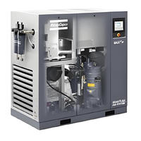 Compresseur d'air à vis Atlas Copco GA11 VSD d'origine, 11 kW, 15 CV, avec réservoir et sécheur, utilisation industrielle, compresseur rotatif à économie d'énergie