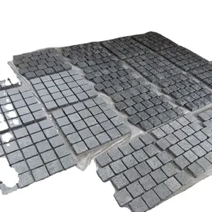 Groothandel Goedkope Donkergrijs Padang Zwart G654 Grey Outdoor Oprit Graniet Blok Straatsteen