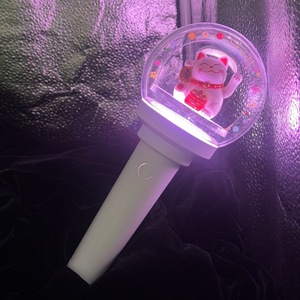 <b>LED</b> Glow Stick Custom Colorful Light Changeable Emitting Cheering Props Manual Button <b>Battery</b> Powered - Product Image 2