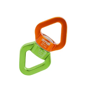 Wholesale Climbing Universal Swivel Spinner 30KN Yoga Swing Swivel 360 Rotator Triangle Shaped Swivel