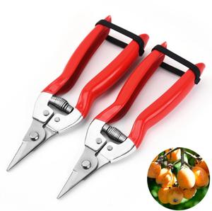 High Quality Stainless Seel Blade <b>Hand</b> <b>Tools</b> Cutting Garden Fruit Pruning Shears Garden Scissors with Safety Lock - Product Image 1