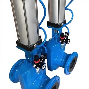 Abrazadera Neumática para Tuberías GJ642X-16C de Aluminio y Hierro Fundido para Ambientes Hostiles, Suministro Directo de Fábrica a Precio de Fábrica - Product Image 1
