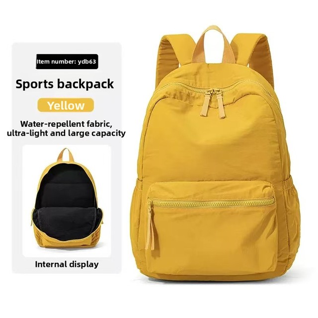 Lightweight Outdoor Multi-color Unisex Waterproof Breathable Nylon Sports Cycling Hiking Camping Travel Backpack 20-36L Curved