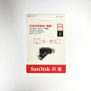 فلاش درايف سانديسك ألترا دوال <span class=keywords><strong>OTG</strong></span> <span class=keywords><strong>USB</strong></span> بسعات 64 جيجابايت و128 جيجابايت و256 جيجابايت و512 جيجابايت و1 تيرابايت بسرعة تصل إلى 400 ميجابايت/ثانية <span class=keywords><strong>USB</strong></span> 3.2 نوع-C للهواتف وأجهزة الكمبيوتر - Product Image 1