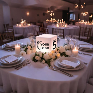 10cm 20cm 30cm 40cm 50cm 60cm Modern LED <strong>Magic</strong> Dice Luminous Square <strong>Mood</strong> Lighting Night <strong>Light</strong> Glowing Plastic Cube Table <strong>Light</strong> - Product Image 5