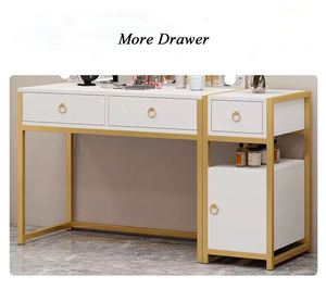 La mayoría de los <span class=keywords><strong>muebles</strong></span> de <span class=keywords><strong>maquillaje</strong></span> de dormitorio de moda Escritorio de <span class=keywords><strong>tocador</strong></span> barato para <span class=keywords><strong>maquillaje</strong></span> Escritorio de <span class=keywords><strong>tocador</strong></span> para <span class=keywords><strong>maquillaje</strong></span> con silla - Product Image 5